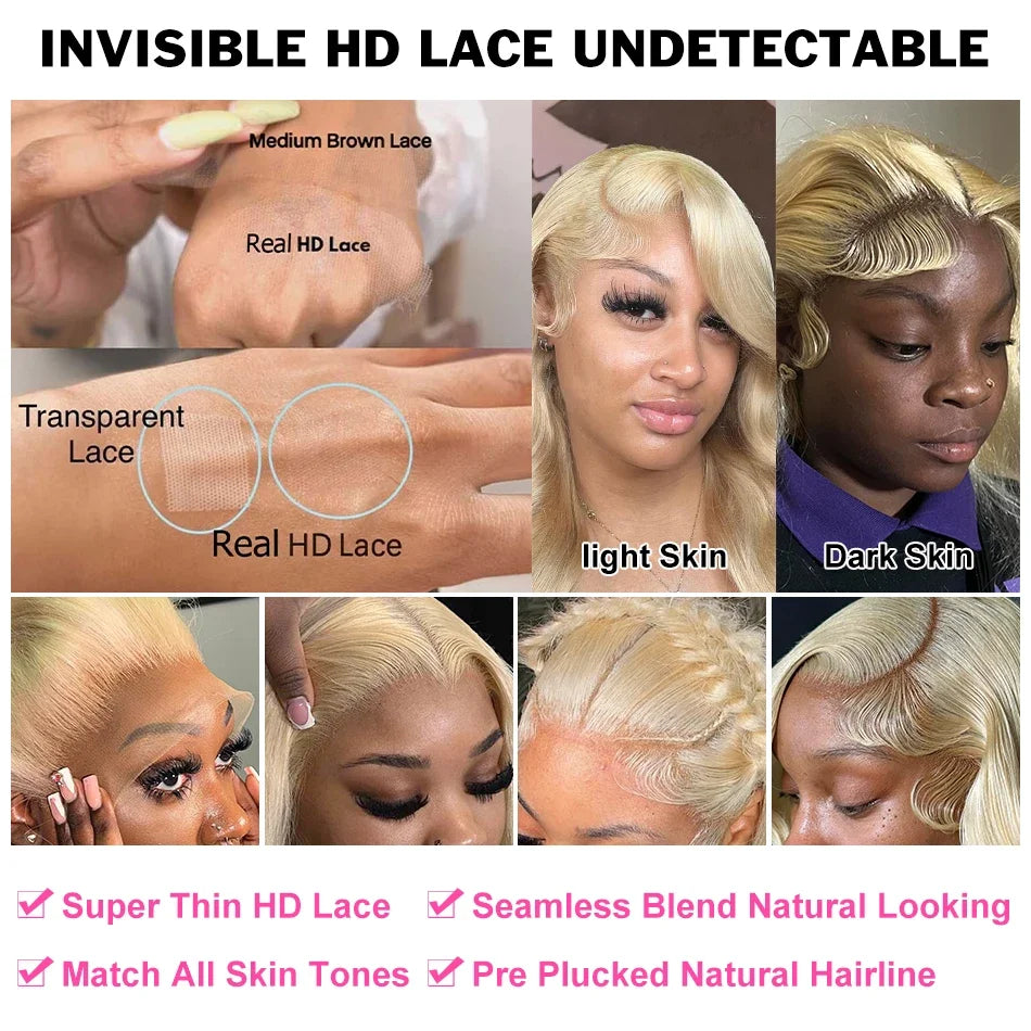 Blonde Body Wave Lace Front Wig