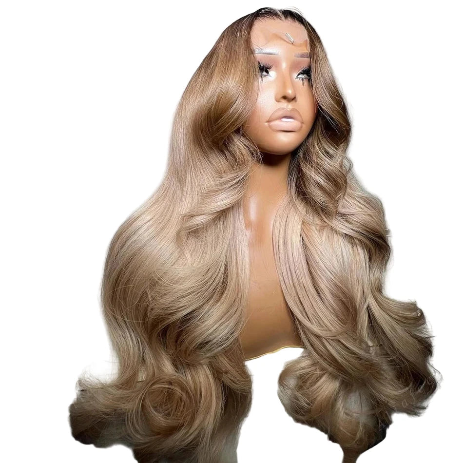 Ash Blonde Lace Frontal Wig
