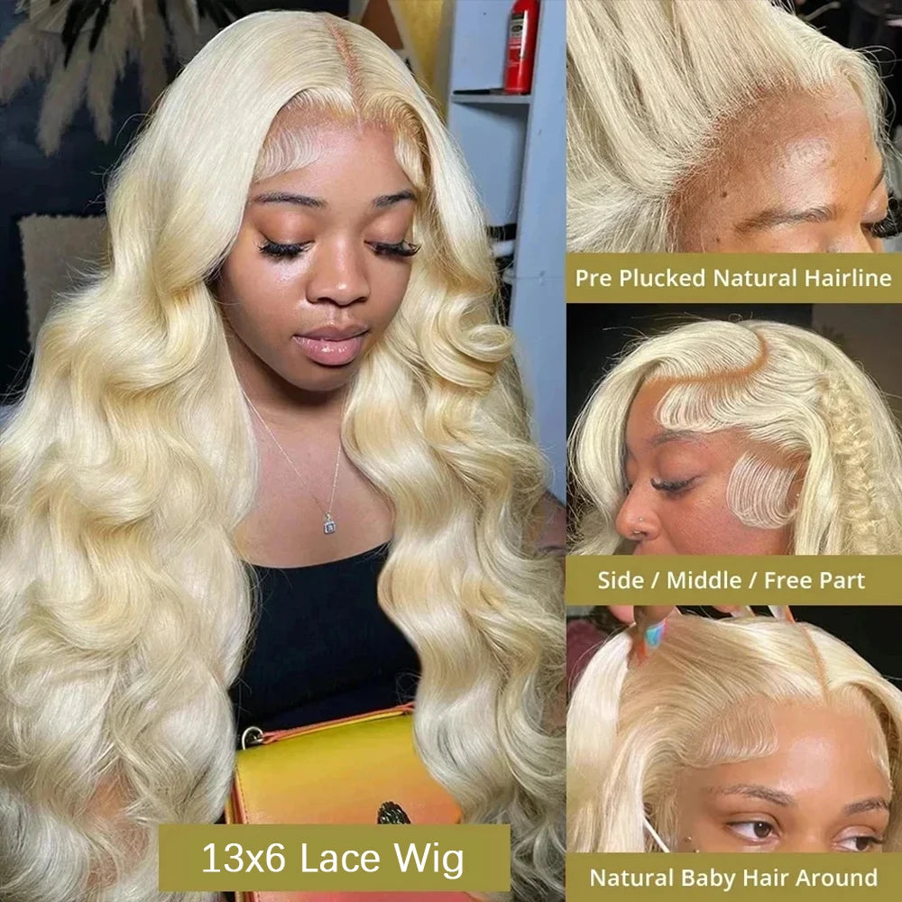 Blonde Body Wave Lace Front Wig