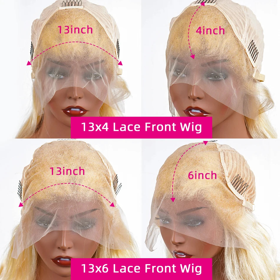 Blonde Body Wave Lace Front Wig