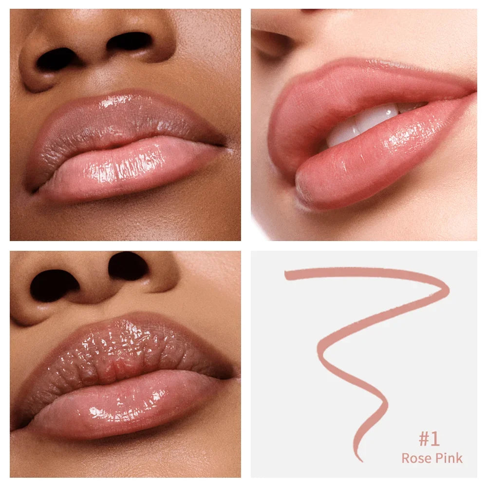 Lip Liner Peel Off Tattoo Lipgloss 4Colors Waterproof