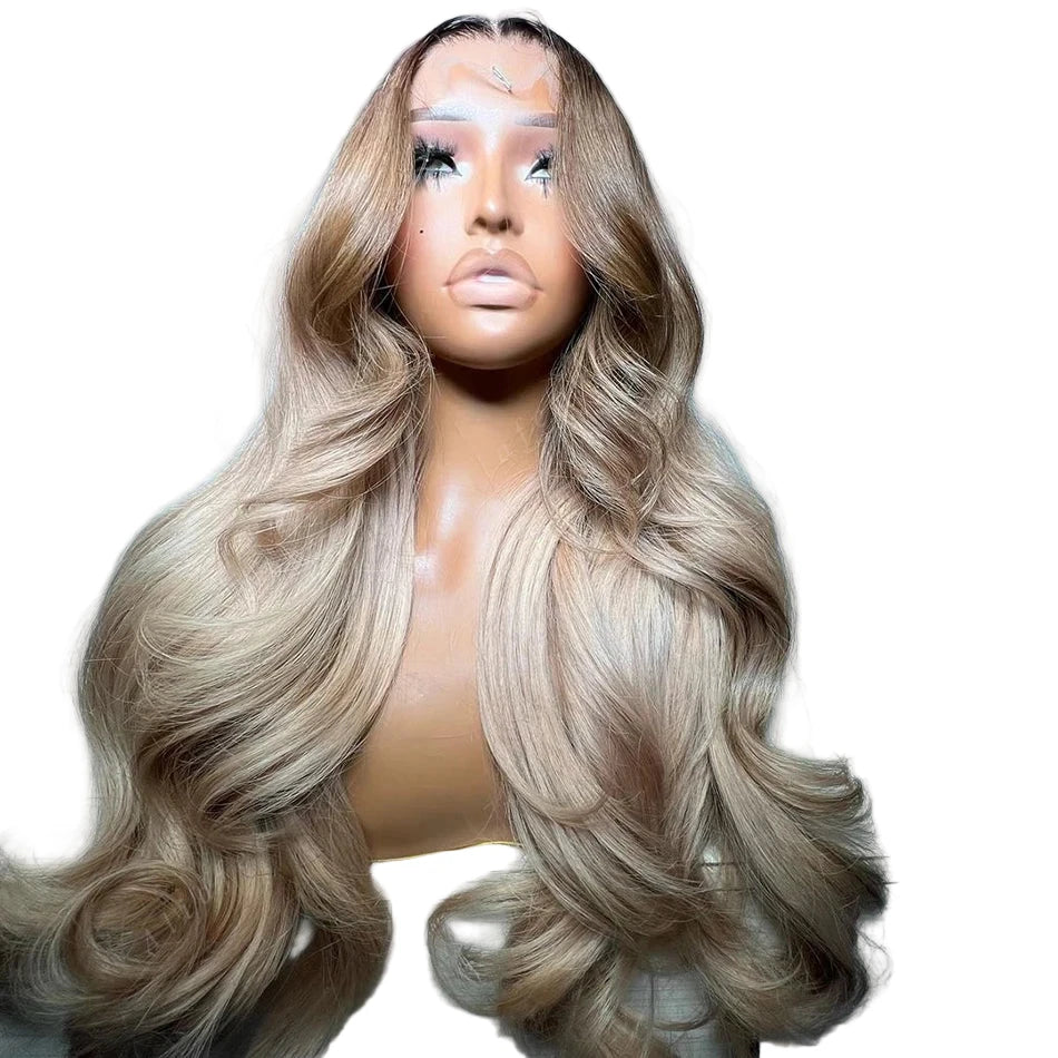 Ash Blonde Lace Frontal Wig