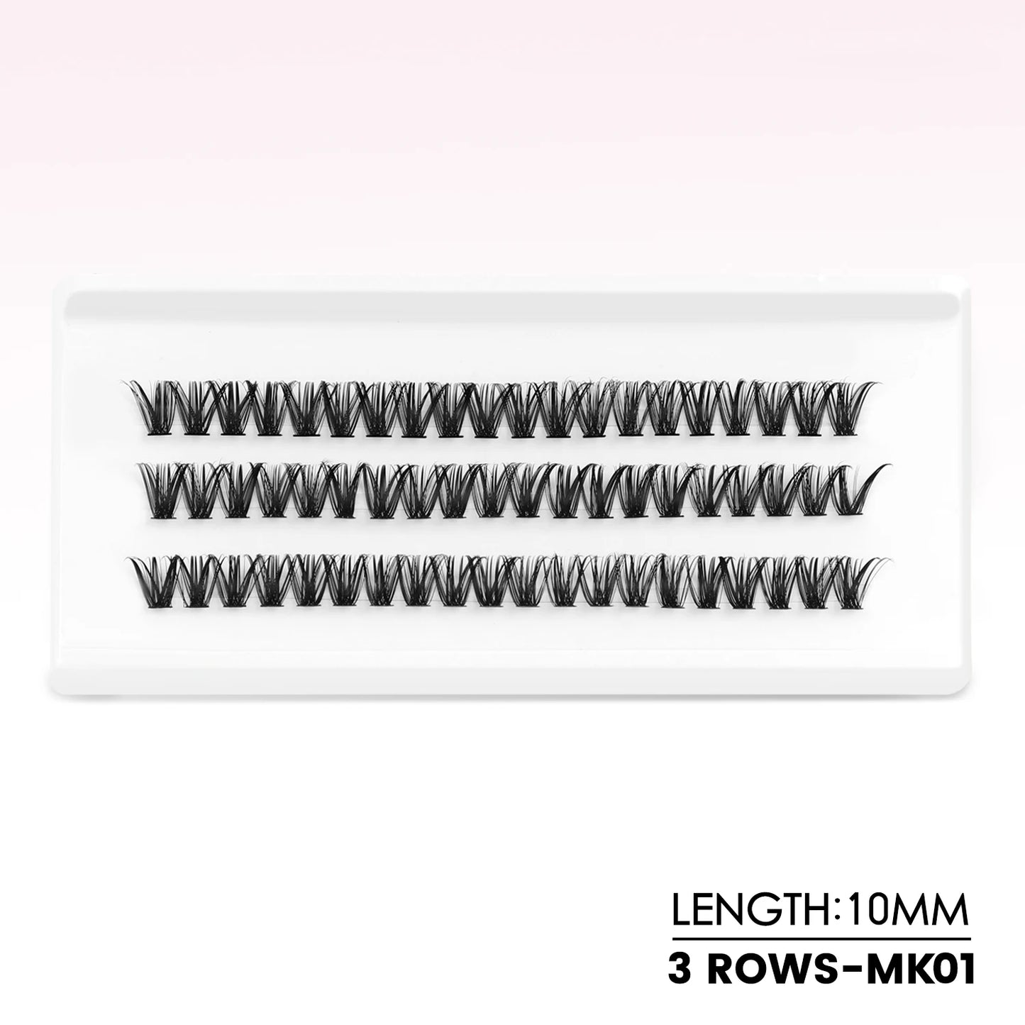 MOONKALI Lash Clusters 100D Lash Spikes Eyelash Clusters Volume Individual Lashes DIY Spiky Lash Extension Mega Cluster Eyelash