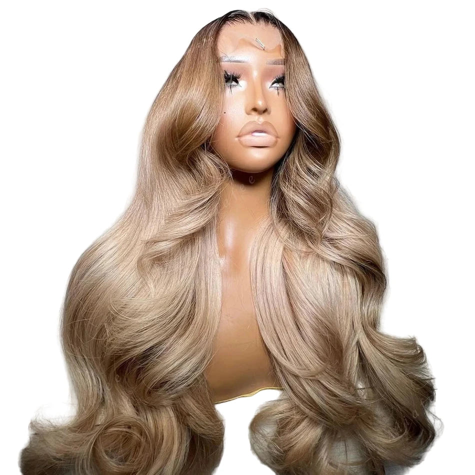 Ash Blonde Lace Frontal Wig